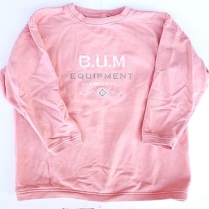 Vintage BUM Equipment Sweatshirt Pink